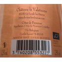 Château La Valetanne Cotes de Provence Vieilles vignes rose 2018 contre etiquette