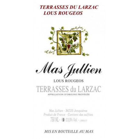 Mas Jullien "Lous Rougeos" red 2016