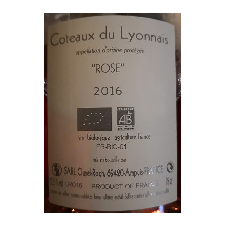 Domaine Clusel-Roch "Rose" 2016