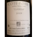 Domaine Clusel-Roch Côte-Rôtie "Classique" rouge 2009 contre etiquette