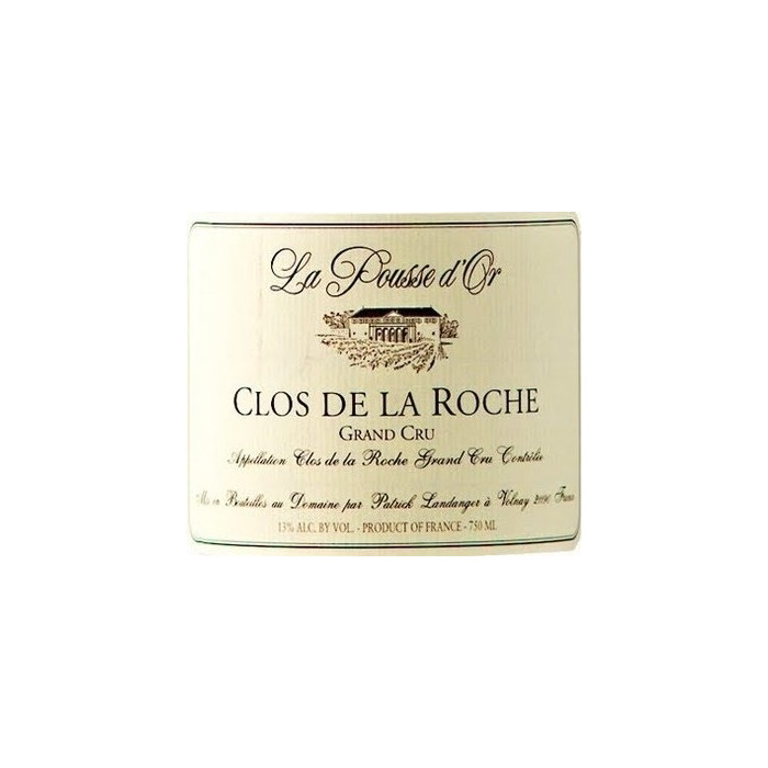 Domaine de la Pousse d'Or Clos-de-la-Roche Grand Cru rouge 2011 etiquette