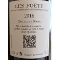 Domaine Les Poete Touraine "Le S" sauvignon blanc sec 2016 contre etiquette
