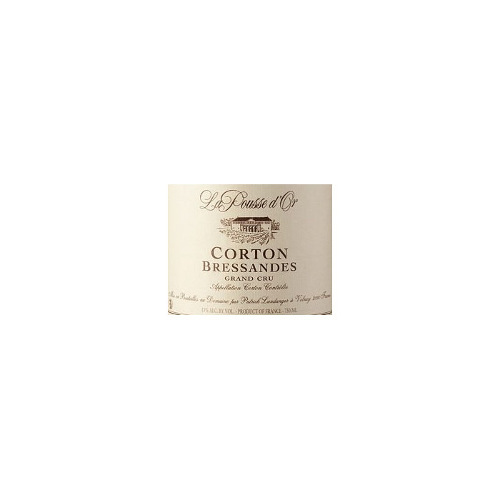 Domaine de la Pousse d'Or Corton Grand Cru Bressandes  rouge 2011 etiquette