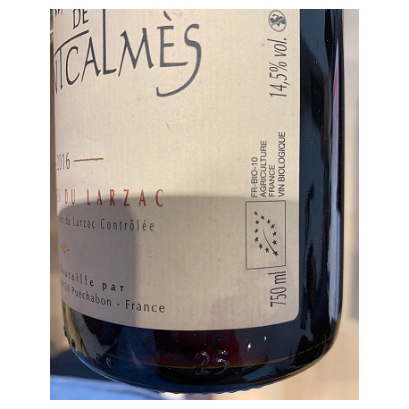 Domaine de Montcalmes red 2016