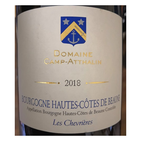 Domaine Camp-Atthalin Hautes Cotes de Beaune "Les Chevrieres" red 2018