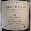 Domaine Camp-Atthalin Savigny-Lès-Beaune "Les Petits Picotins" rouge 2017 contre etiquette
