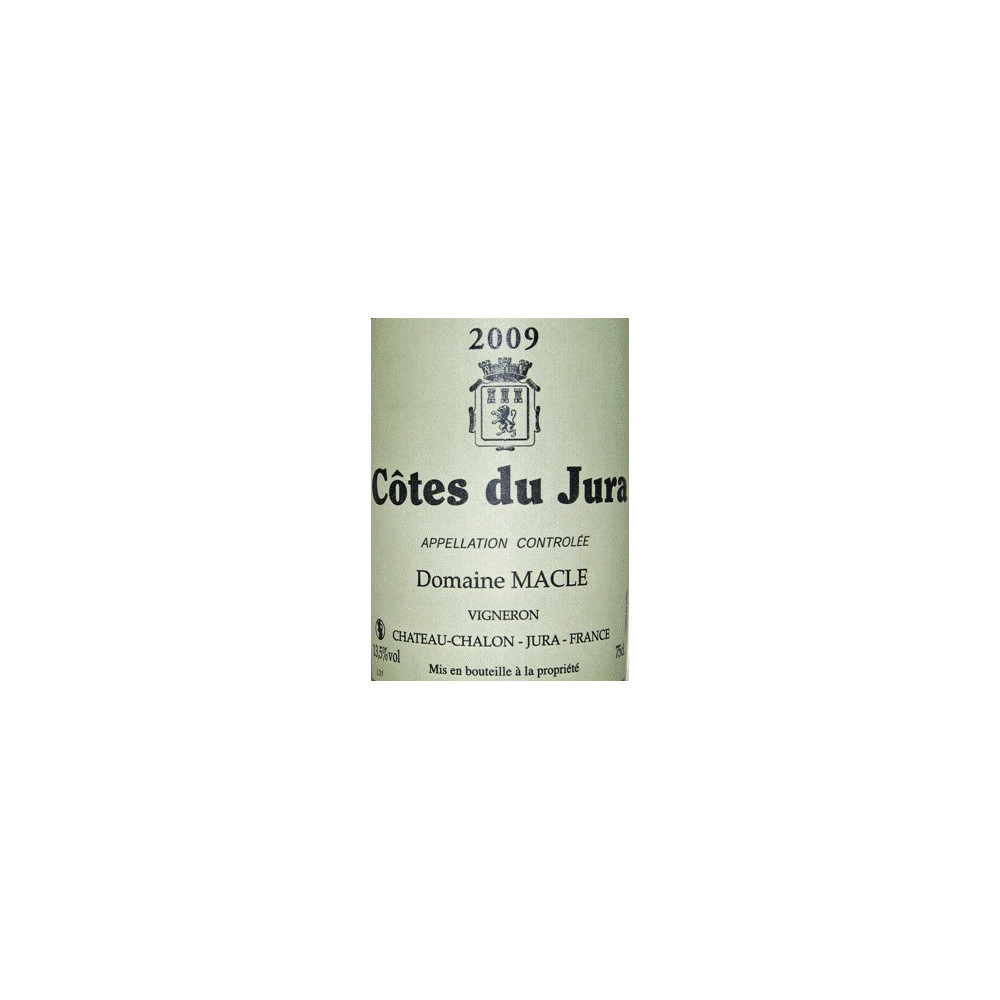 Domaine Jean Macle Cotes du Jura "chardonnay Savagnin" dry white 2009