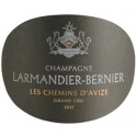 champagne Larmandier Bernier Les Chemins d'Avize 2012 etiquette