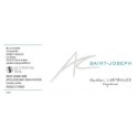 Domaine Aurelien Chatagnier Saint Joseph  blanc sec 2018 etiquette