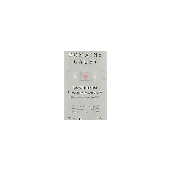 Domaine Gauby Les Calcinaires 2012