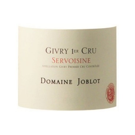 Domaine Joblot Givry 1er Cru "Servoisine" rouge 2016 bouteille