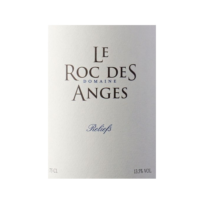 Le Roc des Anges "Reliefs" red 2011 Le Roc des Anges "Reliefs" red 2011