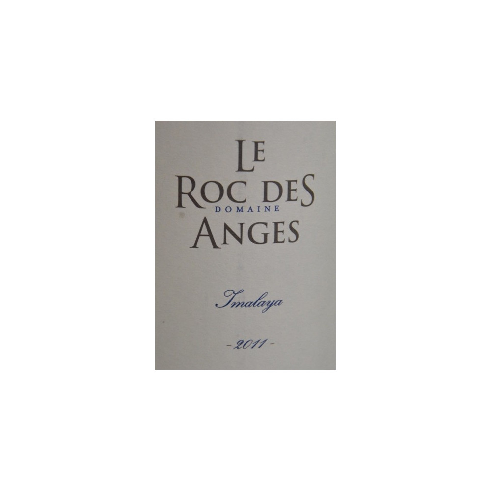 Le Roc des Anges "Imalaya" dry white 2012 Le Roc des Anges "Imalaya" dry white 2012