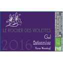 Le Rocher des Violettes Montlouis "Gel" 2016 etiquette