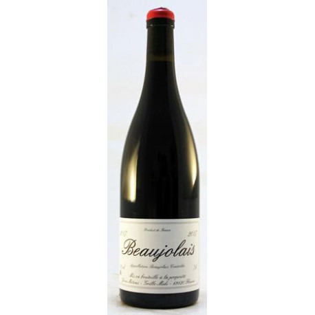 Domaine Yvon Métras Beaujolais "Vieilles Vignes" rouge 2018 bouteille Domaine Yvon Métras Beaujolais "Vieilles Vignes" rouge 2018 bouteille
