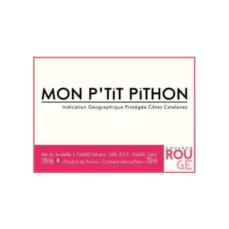 Olivier Pithon "Mon Petit Pithon" red 2018 MAGNUM