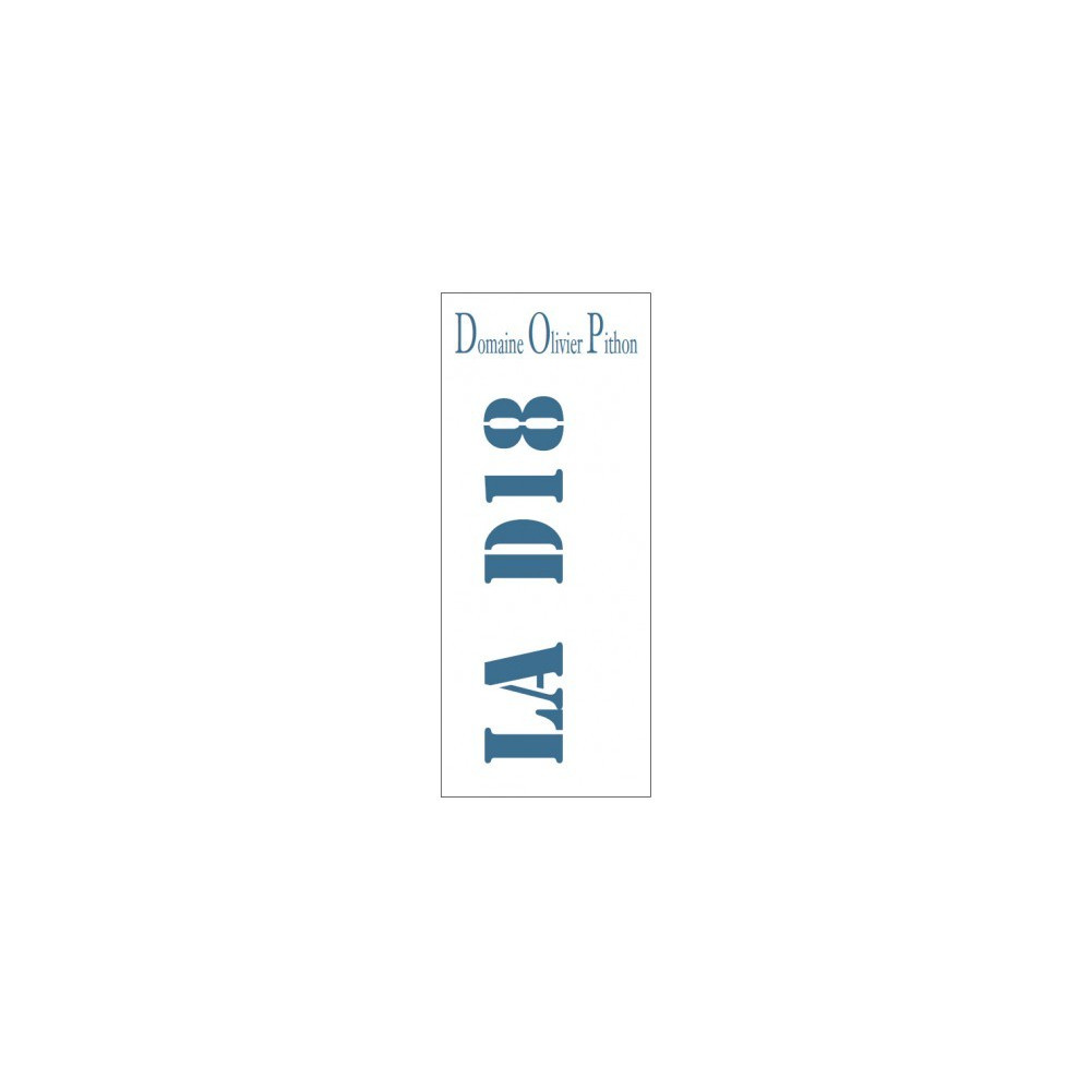 Domaine Olivier Pithon "La D18" dry white 2010