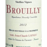 Domaine Jean-Claude Lapalu Brouilly "Vieilles Vignes" red 2012
