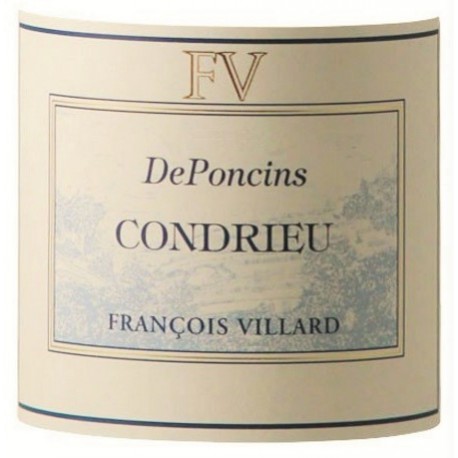 Domaine Francois Villard Condrieu Deponcins 2016 MAGNUM etiquette