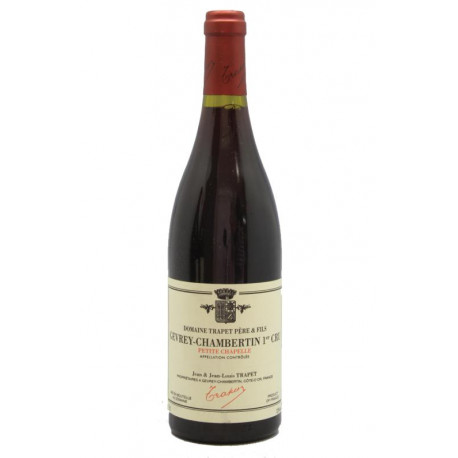 Domaine Trapet Gevrey Chambertin 1er Cru "Petite Chapelle" rouge 2017 bouteille Domaine Trapet Gevrey Chambertin 1er Cru "Petite Chapelle" rouge 2017 bouteille