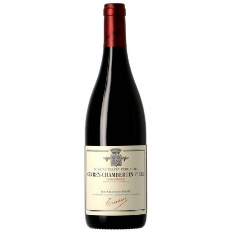 Domaine Trapet Gevrey Chambertin 1er Cru "Clos Prieur" rouge 2017 bouteille Domaine Trapet Gevrey Chambertin 1er Cru "Clos Prieur" rouge 2017 bouteille