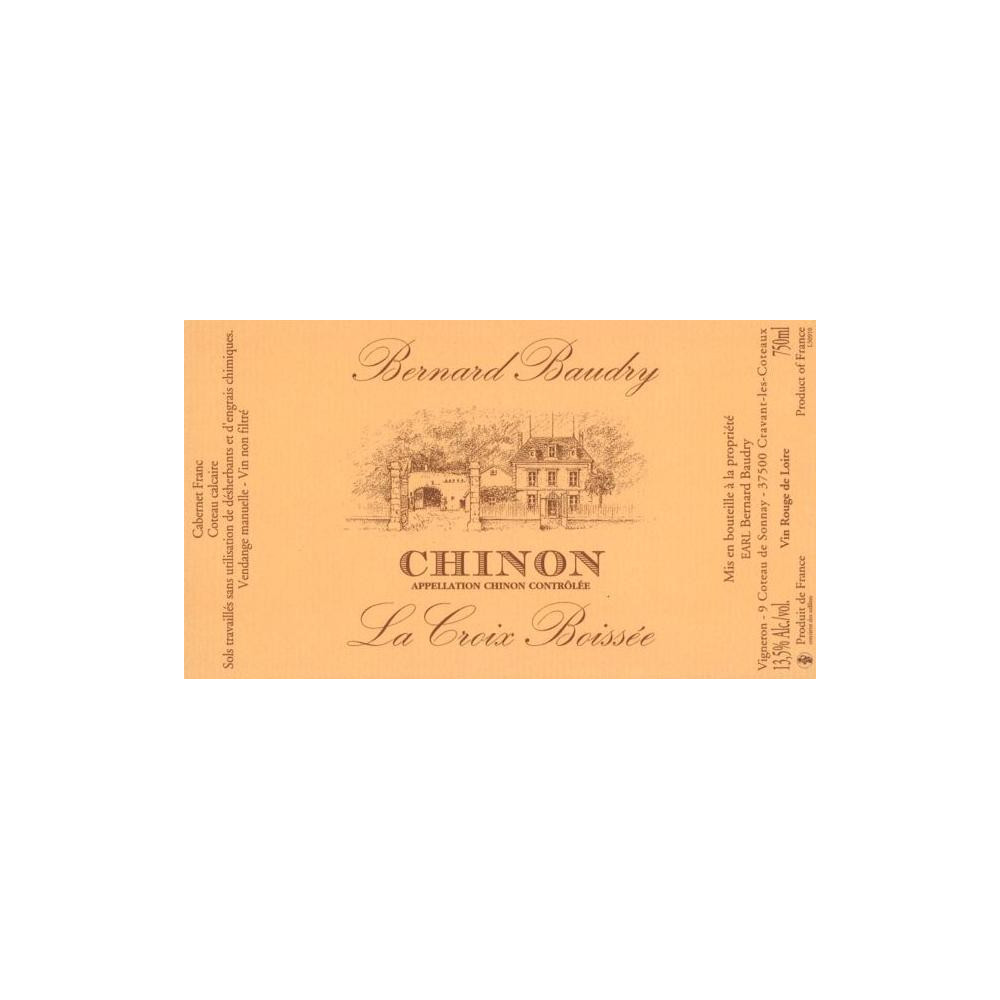 Domaine Bernard Baudry Chinon "La Croix Boissee" red 2010