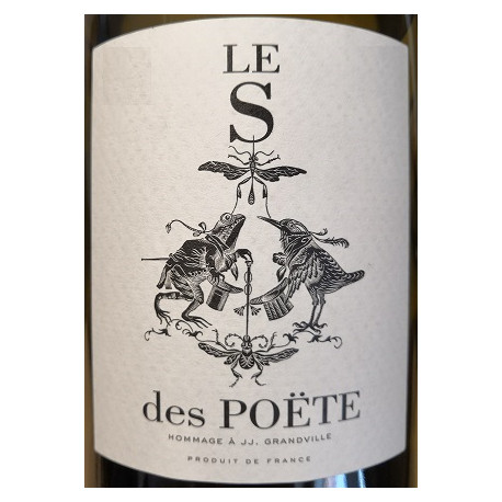Domaine Les Poete Touraine "Le S" sauvignon blanc sec 2017 etiquette