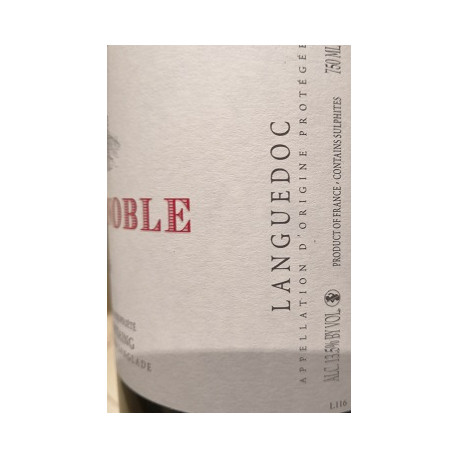 Rostaing Puech Noble 2016 etiquette detail