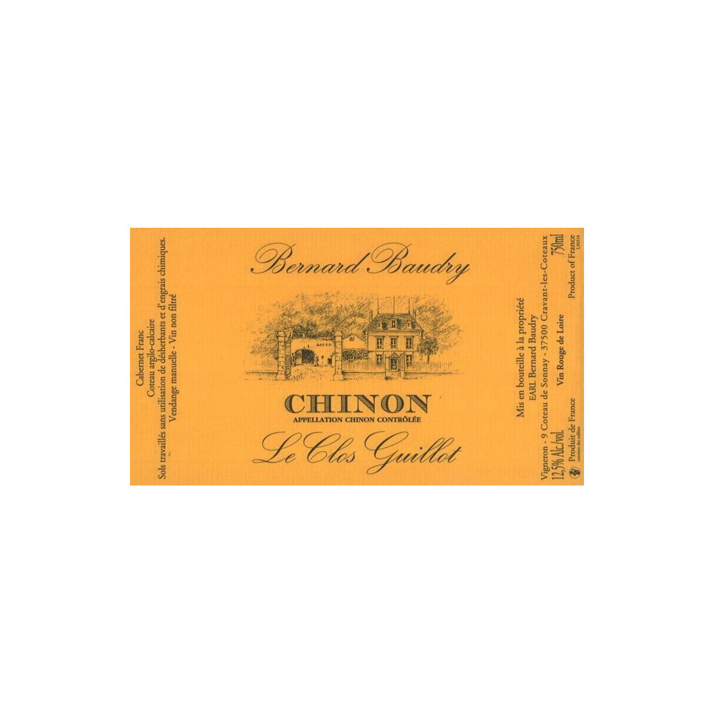 Domaine Bernard Baudry Chinon "Le Clos Guillot" red 2010
