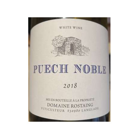 Pierre Rostaing : Domaine Puech Noble Languedoc dry white 2018