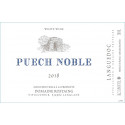 Rostaing Puech Noble blanc 2018 etiquette