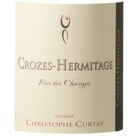 Domaine Christophe Curtat Crozes Hermitage fee des champs 2018 etiquette