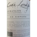 Domaine Camin Larredya Jurançon "Au Capcéu" blanc moelleux 2017 contre etiquette