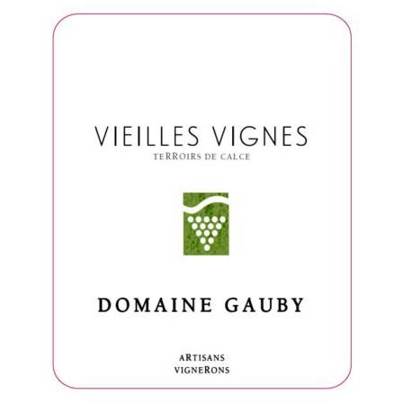 Domaine Gauby "Vieilles Vignes" blanc sec 2015 bouteille