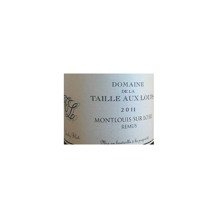 Domaine de la Taille aux Loups Montlouis-sur-Loire "Remus" blanc sec 2011 (75 cl)