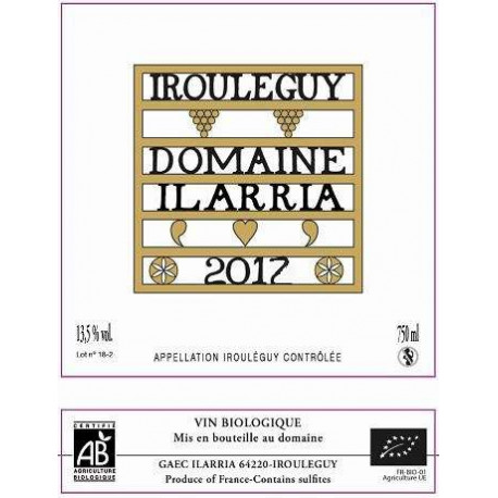 Domaine Ilarria Irouleguy rouge 2016