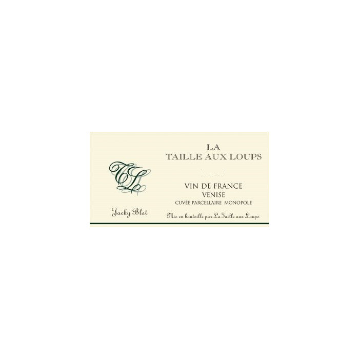 Domaine de la Taille aux Loups "Venise" blanc sec 2018 etiquette