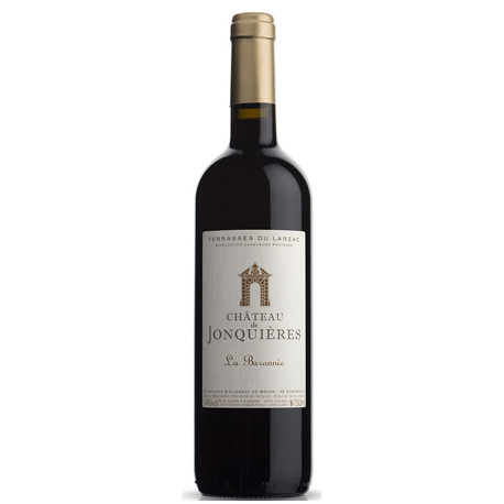 Château de Jonquières Terrasses du Larzac "La Baronnie" rouge 2016 bouteille