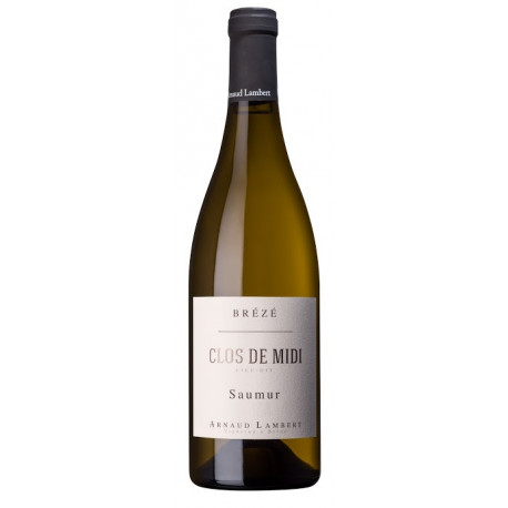 Domaine Arnaud Lambert Saumur (Brézé) "Clos de Midi" blanc sec 2019 bouteille