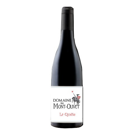 Clos du Mont-Olivet IGP "La Quête" (cinsault) rouge 2018 bouteille