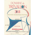 Domaine de Trévallon blanc 2018 etiquette