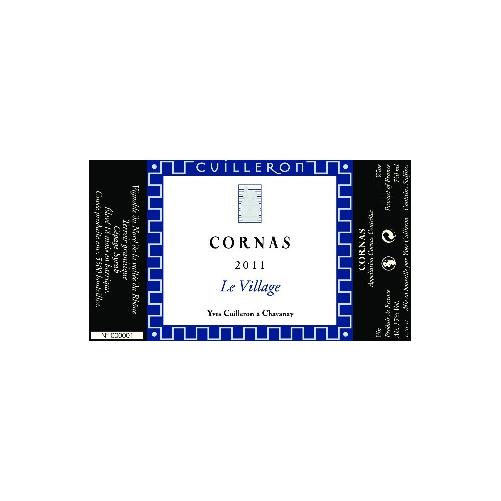 Domaine Yves Cuilleron Cornas "Le Village" red 2011