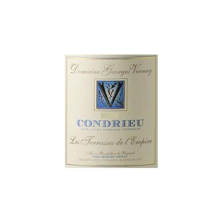 Domaine Georges Vernay Condrieu Les Terrasses de l'empire 2018 etiquette