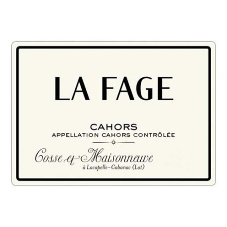 Domaine Cosse-Maisonneuve Cahors "Les Laquets" red 2015