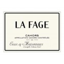 Domaine Cosse-Maisonneuve Cahors "La Fage" rouge 2005 etiquette