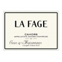 Domaine Cosse-Maisonneuve Cahors "La Fage" rouge 2008 etiquette