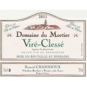 Domaine du Mortier Vire-Clesse "futs de chene" 2011 dry white