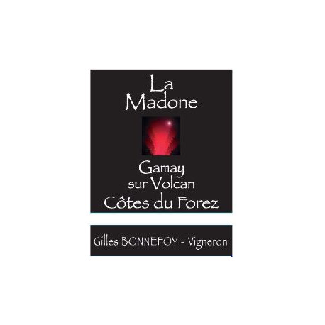 Les Vins de la Madone Cotes du Forez "gamay sur volcan" red 2019