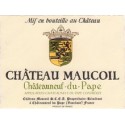 Chateau Maucoil Chateauneuf du Pape blanc 2015 etiquette