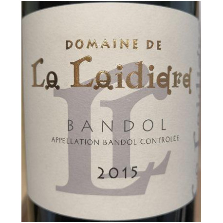 Domaine de La Laidière Bandol red 2015
